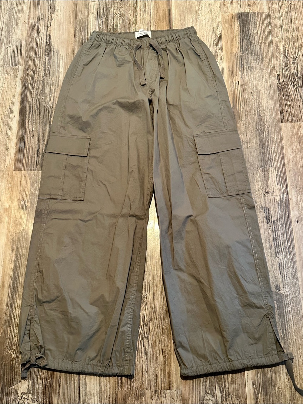 COTTON ON Women’s Cargo Drawstring Pants - Olive